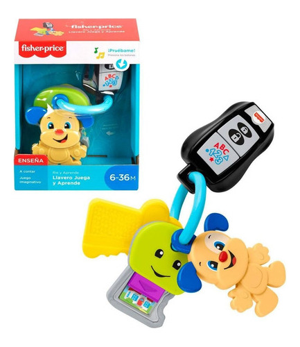 Fisher Price Llavero Juega Y Aprende