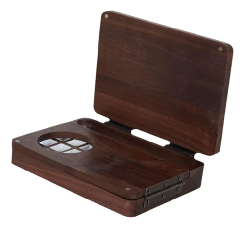 Caja De Pintura De Acuarela Plegable Hecha A Mano, Paleta De
