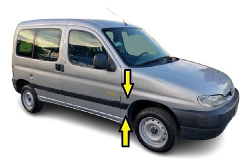 P Partner 1998 / 2010 Bagueta Guardabarros Delantero Derecho