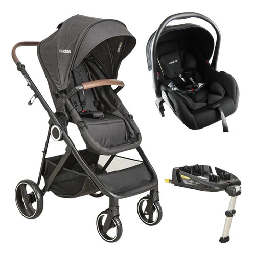 Carrinho De Bebê Cosmos Bebê Conforto E Base Isofix - Kiddo