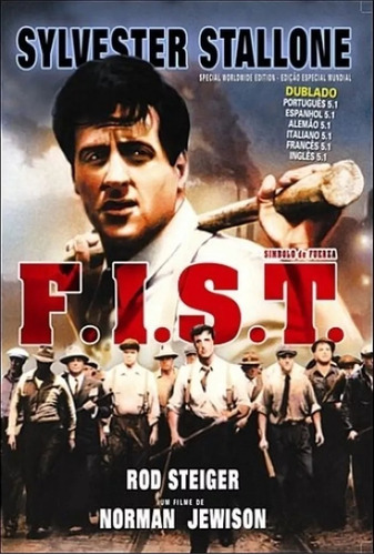 F.i.s.t. / Sylvester Stallone / Dublado / Dvd4365