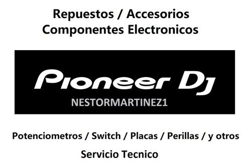 Pioneer Ddjrb Potenciometro Original Rotativo Low Hi Mid Fil