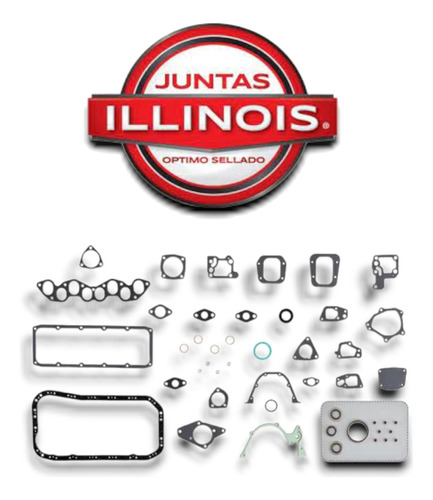 Kit Juntas S/tc Duna Vivace Tipo Uno Palio 1.6/1.6 Illinois