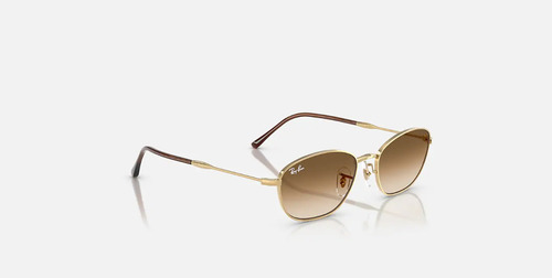 Ray-ban Rb3749 Irregular . Marron Degrade Dorado Dorado