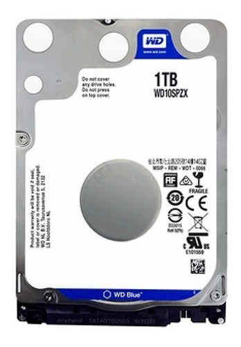 Wd Disco 2.5  Blue Wd10spzx 1tb 7mm 128mb 5400rpm 