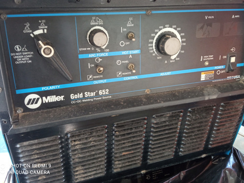 Maquina Miller Gold Star 652 60 Hz 230/460/575