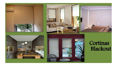 Cortinas Roller Blackout Entrega Inmediata Cort&ian