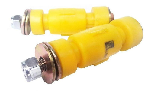Imagen 6 de 7 de Kit Bujes Y Gomas D Poliuretano Eje Delantero Clio Platina
