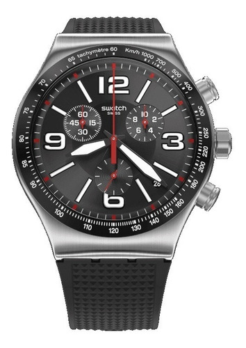 Reloj Swatch Irony Very Dark Grid Yvs461