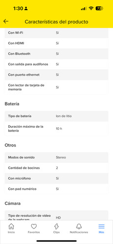 Ultrabook 15-dw0083wm 15.6 - (Usado)