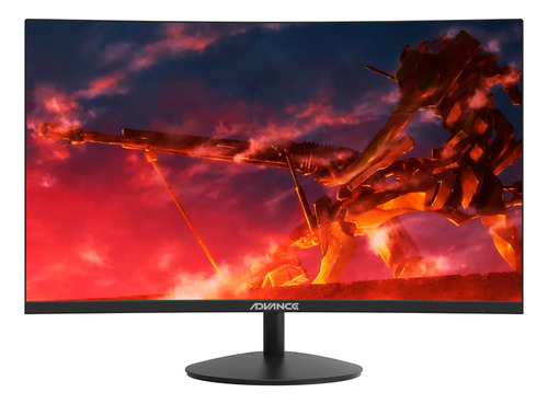 Monitor Advance 2750s Curvo 27' Fhd Va 75hz 5ms Hdmi