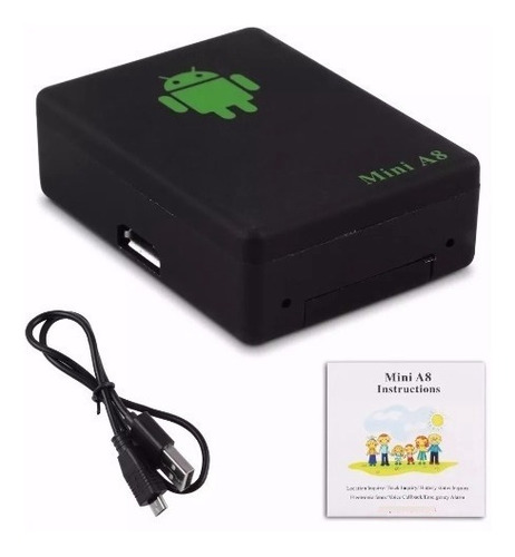 Micrófono Gsm Espía, Sensor De Ruido Mini A8