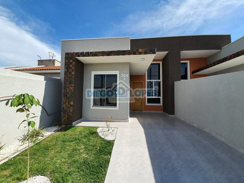 Imagem 2 de 15 de Casa Em Eucaliptos - Fazenda Rio Grande, Pr - 1244