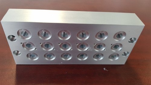 Parker 6 Stations G 3/8 Manifold Bar 3/8 In G Marca Parker P