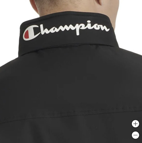 Chamarra Champion Hombre Bomber Con Capucha 100% Original