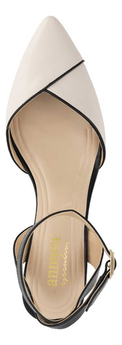 Zapato Tacon 3752845ve Sintetica Broche Brazalete Pulsera