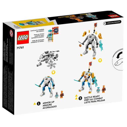 Imagen 6 de 6 de Lego Ninjago Meca De Última Generación Evo De Zane Art 71761 95