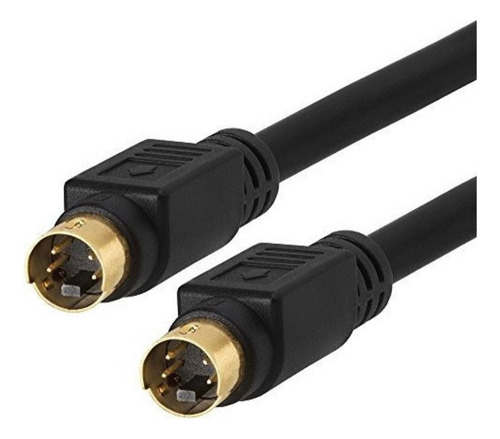 Cable - S-video Svideo (svhs) Cable Chapado En Oro 4 Pines -