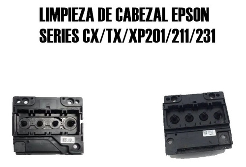 Limpieza De Cabezal Epson Serie Cx / Tx / Xp201 -211-231