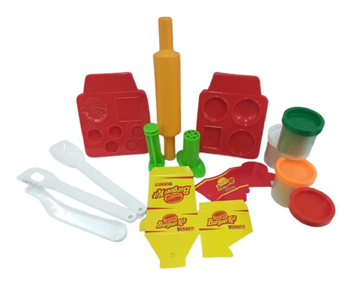 Imagen 3 de 6 de Duravit Dura Masa Burger Kit Masas Playking
