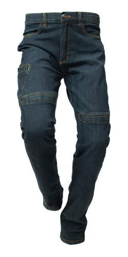Calça Masculina Com Proteção Spirit Hlx Motociclista Jeans