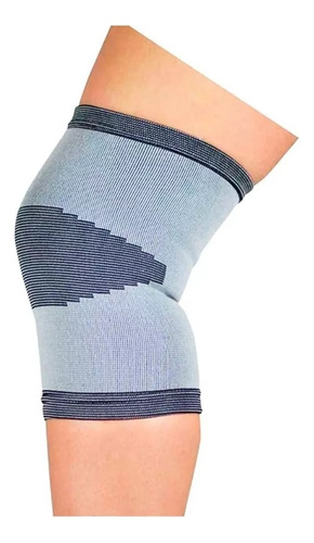 Rodillera Soporte Elástica Para Rodilla Multifuncional Mach Color Gris Talla Xl