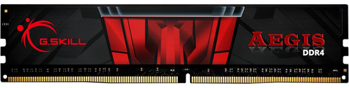 Mem. Ram G.skill Aegis, 32gb (16x2) Ddr4 3200 Mhz. Negro