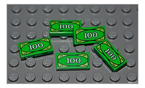 Billete De 100 Dolares Lego Batman X5 Green Money Tile City