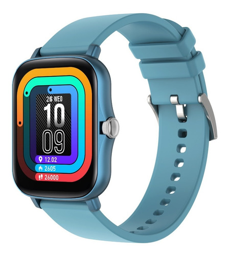 Smartwatch Reloj Inteligente Jd Baires 1.69 Spo2 Azul Cuota*