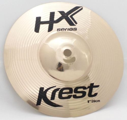 Prato Splash 8 Serie Hx Da Krest Cymbals Bronze B8