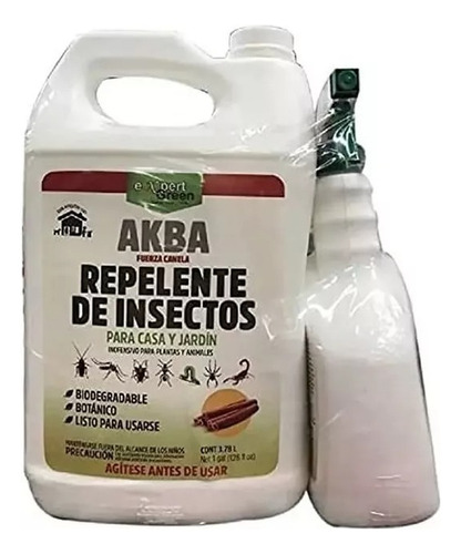 Kit Akba Fuerza Canela - Repelente De Insectos 4.78 Lt
