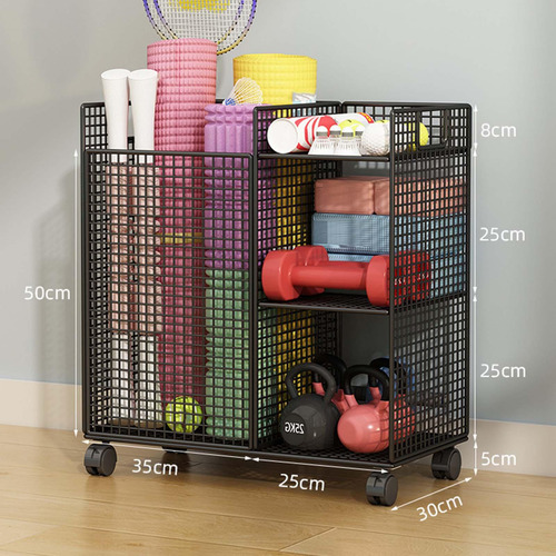 Estantería Para Guardar Accesorios De Ejercicio En Casa