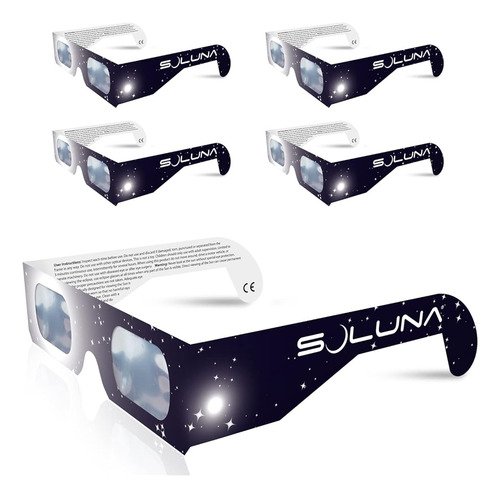 Gafas Soluna Solar Eclipse - Gafas De Seguridad Con Certific