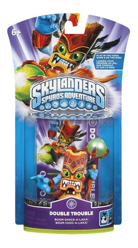 Boneco Skylanders Spyros Adventure Double Trouble Para Wii