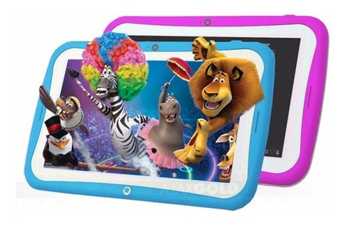 Tablet Kids 7 Para Niños Control Parental + Fundas P/ Golpes