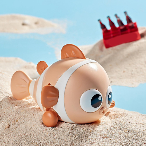 Juguete Para Bañera De Peces Windup, Juegos De Marrón