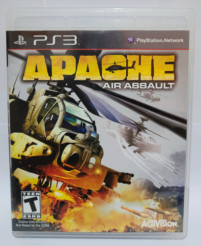 Apache Air Assault, Jogo Original Para Ps3 Mídia Física (Usado)
