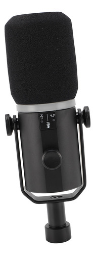 Micrófono Dinámico Usb De Grabación Pm1 Xlr Para Podcasting