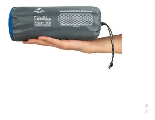 Aislante térmico inflable naranja Fc-10 Camping Naturehike
