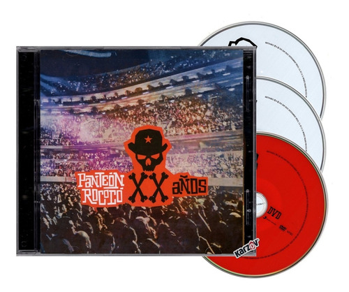Xxx anos 20 - Panteon Rococo - 2 discos CD+DVD