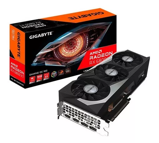 Placa De Video Gigabyte Amd Radeon Rx 6800 Xt Gaming Oc 16gb