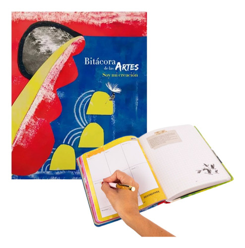 Agenda Bitacora Artes Talbot 17x21cm Semanal Creativo Cuota