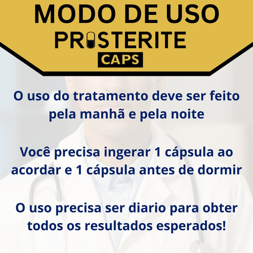 2 Potes Prosterite Premium Caps 60 Caps Original Promoção