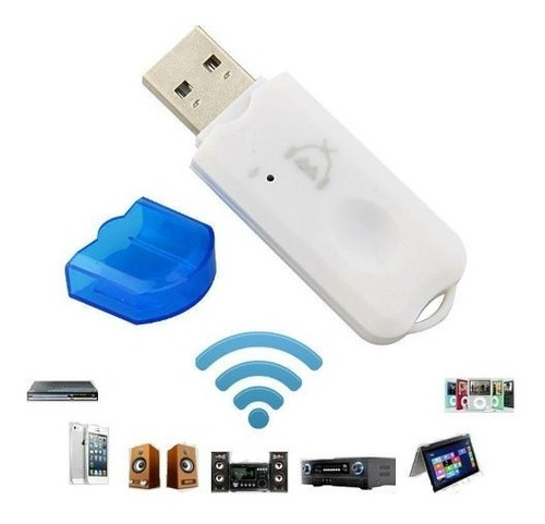 Pendrive Receptor Transmisor Bluetooth Usb Parlantes Auto