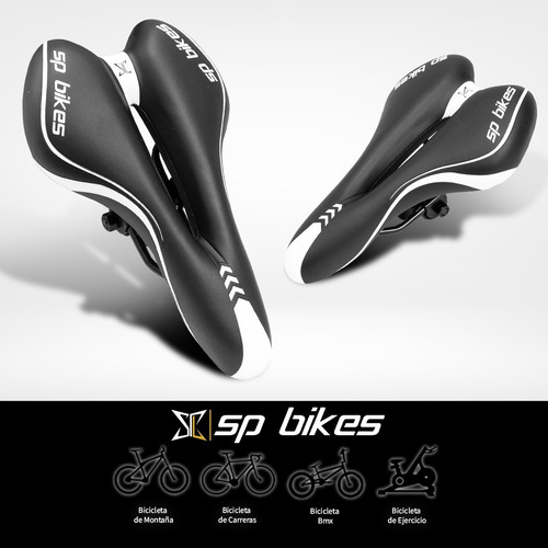 Imagen 3 de 8 de Asiento Para Bicicleta Mtb Prostatico Gel Visible Vzr