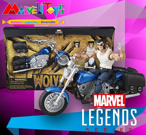 Marvel Legends Wolverine With Motorcycle