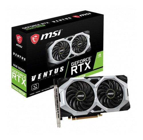 Placa De Video Msi  Ventus Super Geforce Rtx 2060 Gp Oc 8gb