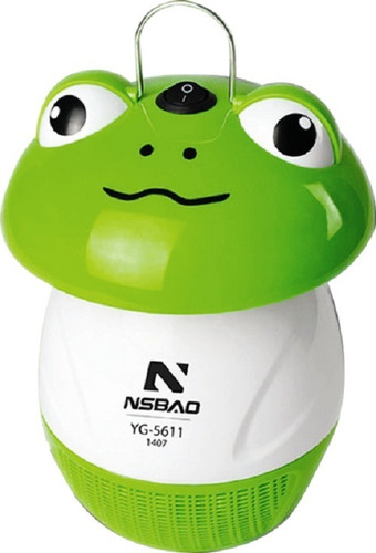 Luminária Exterminador Mata Pernilongos Moscas Sapinho Nsbao