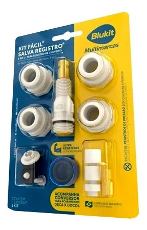 Kit Fácil Salva Registro 9 Em 1 Mod-061422-212