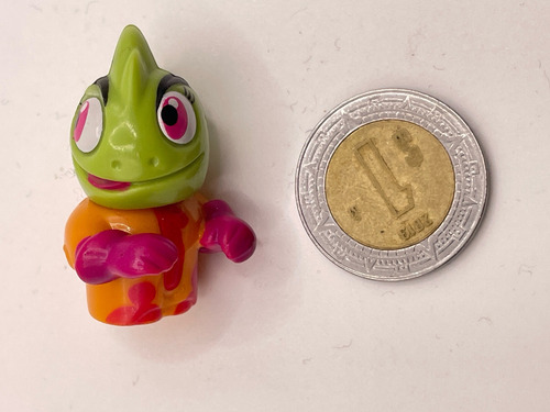 Alien Verde Con Mohawk Figura Original 3cms Kinder Sorpresa (Usado)